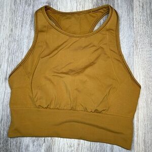 Lululemon‎ Mustard Yellow Women's Sports Bra Size 6